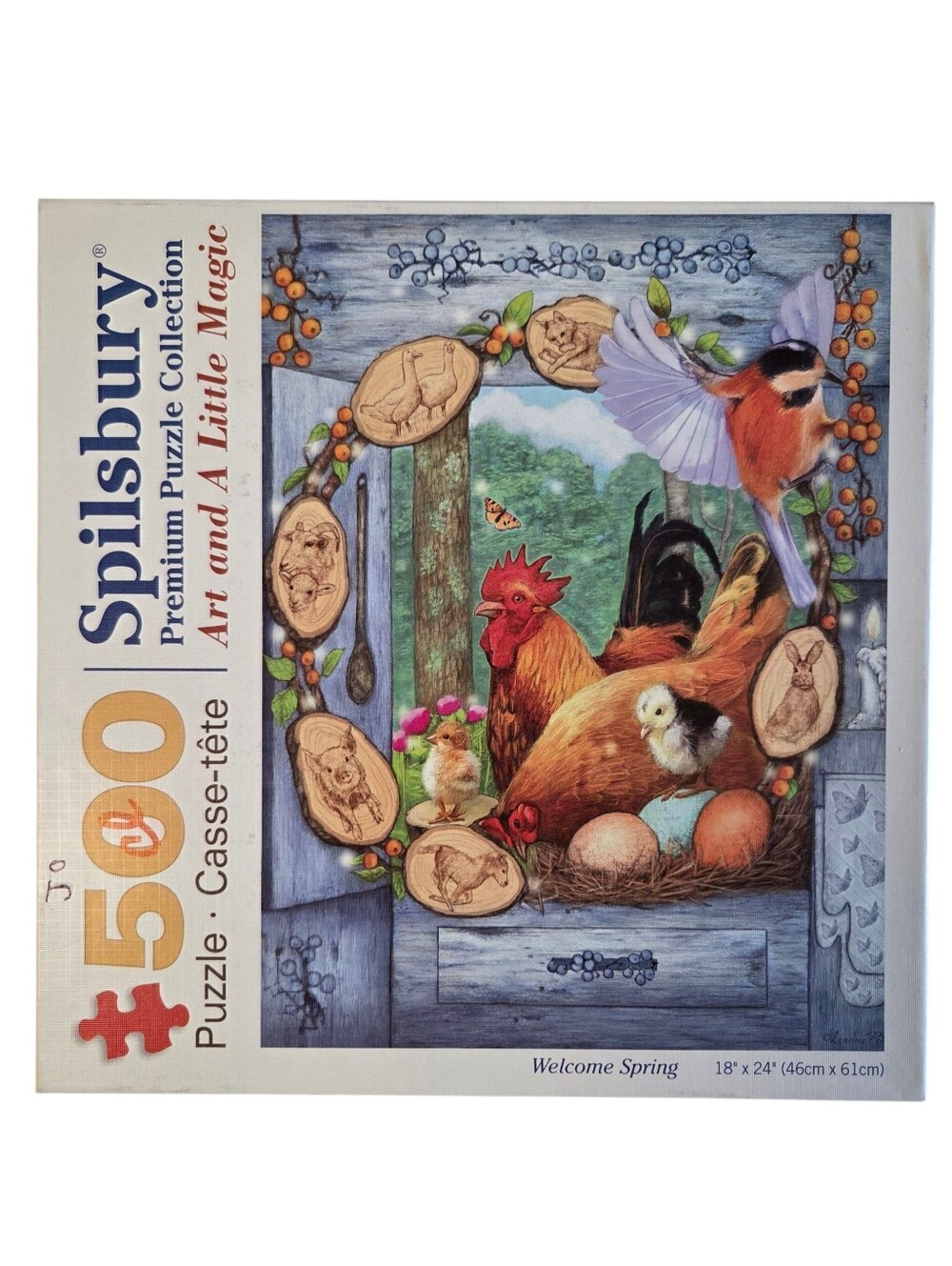 Spilsbury - Welcome Spring - 500 Piece Jigsaw Puzzle